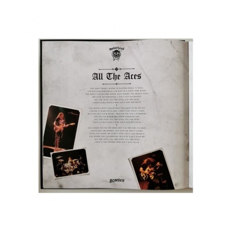 Motorhead - Bomber - deluxe (4050538462418) виниловая пластинка - фото 20