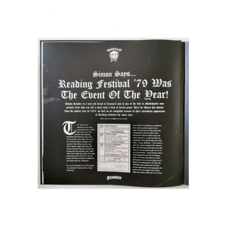 Motorhead - Bomber - deluxe (4050538462418) виниловая пластинка - фото 24