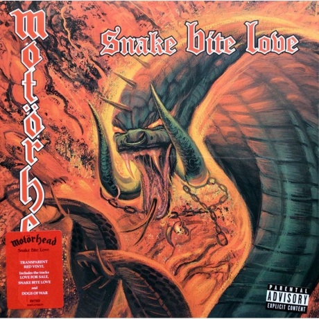 4050538826043, Motorhead, Snake Bite Love (coloured) виниловая пластинка - фото 9