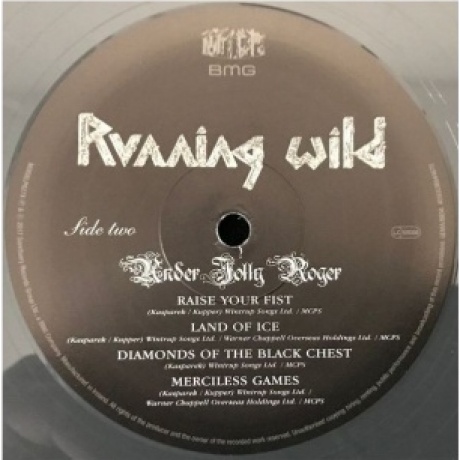 4050538844672, Running Wild, Under Jolly Roger (coloured) виниловая пластинка - фото 5
