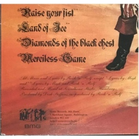 4050538844672, Running Wild, Under Jolly Roger (coloured) виниловая пластинка - фото 10