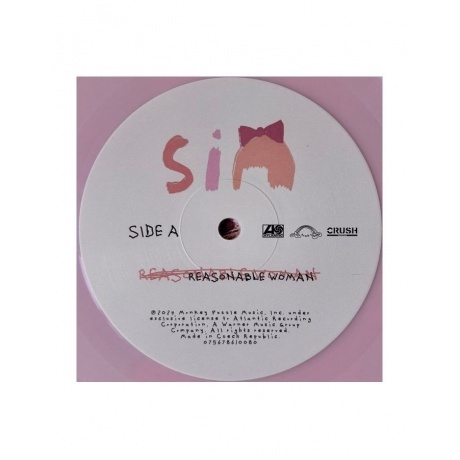 Sia - Reasonable Woman (Baby Pink) (0075678610080) виниловая пластинка - фото 4