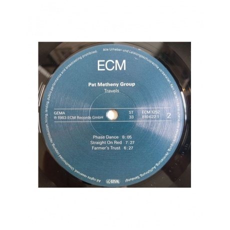 Pat Metheny - Travels (0042281062216) виниловая пластинка - фото 6