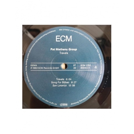 Pat Metheny - Travels (0042281062216) виниловая пластинка - фото 8