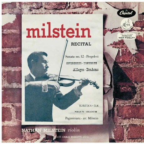 8808678160901, Виниловая пластинка Milstein, Nathan, Recital (An...