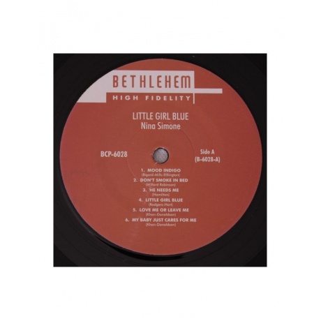 5060149621721, Виниловая пластинка Simone, Nina, Little Girl Blue (Analogue) - фото 3