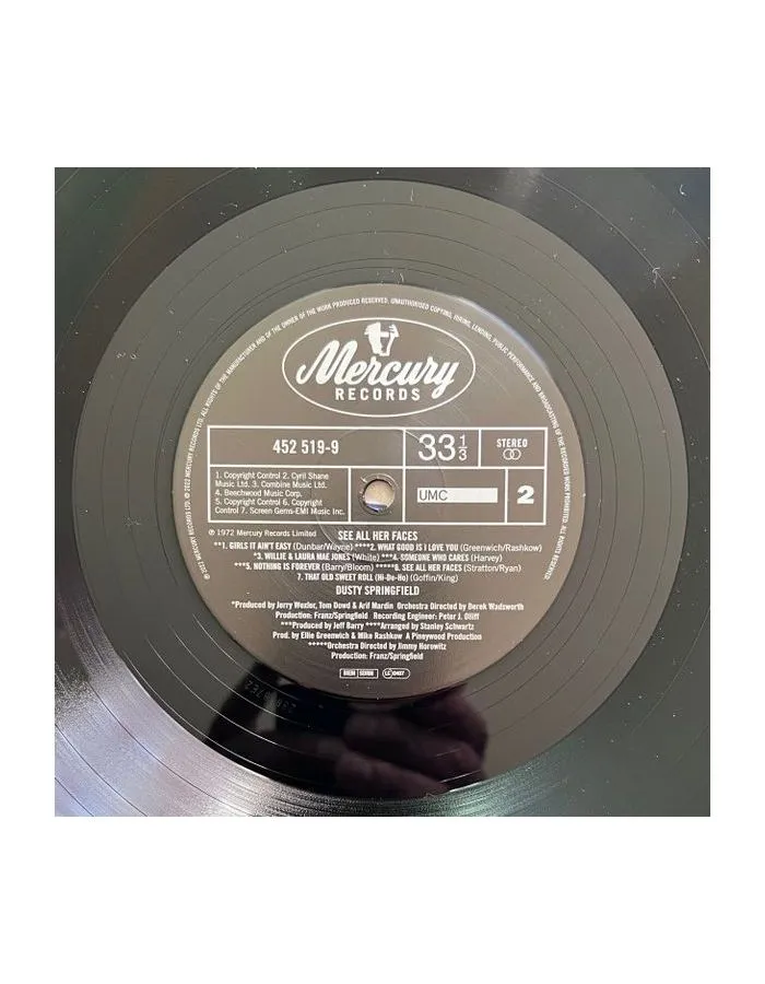 0602445251964, Виниловая пластинка Springfield, Dusty, See All Her Faces - фото 3