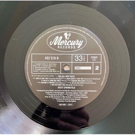 Dusty Springfield - See All Her Faces (0602445251964) виниловая пластинка - фото 7