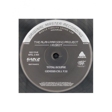 0821797245517, Виниловая пластинка Alan Parsons Project, The, I Robot (Original Master Recording) - фото 9