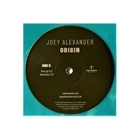 0673203119819, Виниловая пластинка Alexander, Joey, Origin (coloured) - фото 8