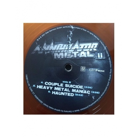 Annihilator - Metal II (coloured) (4029759171010) виниловая пластинка - фото 7