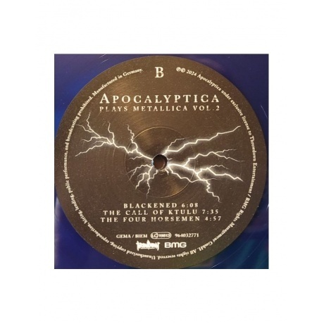 Apocalyptica - Plays Metallica Vol.2 (coloured) (4099964032772) виниловая пластинка - фото 7
