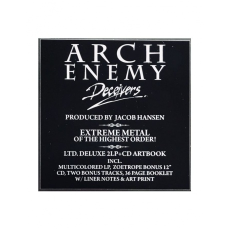 0194399524015, Виниловая пластинка Arch Enemy, Deceivers (coloured) - фото 17