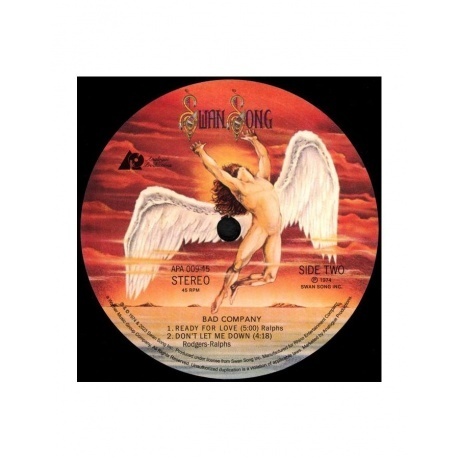 Bad Company - Bad Company (Analogue) (0753088750977) виниловая пластинка - фото 5