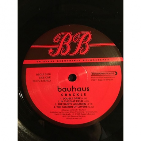 Bauhaus - Crackle: The Best Of (0607618201814) виниловая пластинка - фото 5