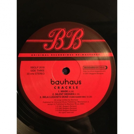 Bauhaus - Crackle: The Best Of (0607618201814) виниловая пластинка - фото 7