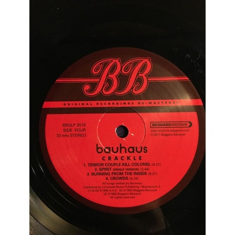 Bauhaus - Crackle: The Best Of (0607618201814) виниловая пластинка - фото 8