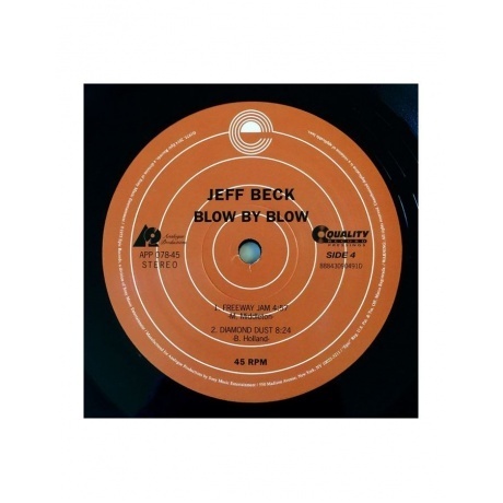 Jeff Beck - Blow By Blow (Analogue) (0753088007873) виниловая пластинка - фото 4