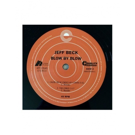 Jeff Beck - Blow By Blow (Analogue) (0753088007873) виниловая пластинка - фото 5