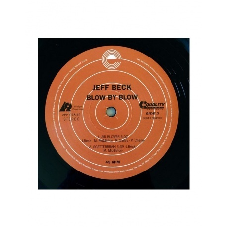 Jeff Beck - Blow By Blow (Analogue) (0753088007873) виниловая пластинка - фото 6