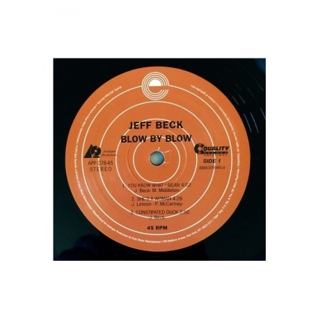 Jeff Beck - Blow By Blow (Analogue) (0753088007873) виниловая пластинка - фото 7