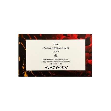 0804297836003, C418, Minecraft Volume Beta (coloured) виниловая пластинка - фото 9