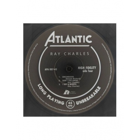 Ray Charles - Ray Charles (Analogue) (0753088750779) виниловая пластинка - фото 8