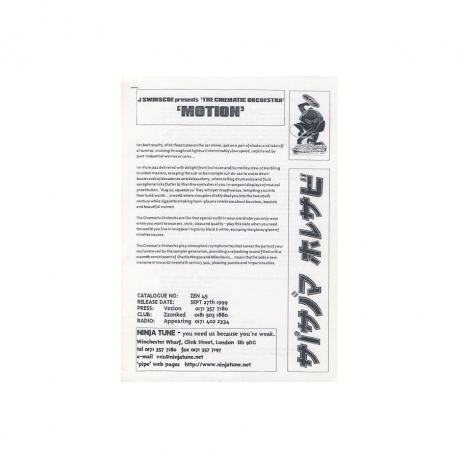 5021392199184, Виниловая пластинка Cinematic Orchestra, The, Motion - фото 7