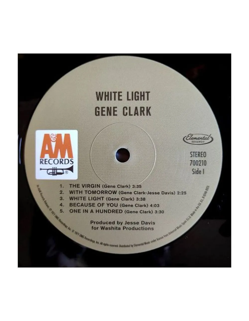 0600753981856, Виниловая пластинка Clark, Gene, White Light - фото 4