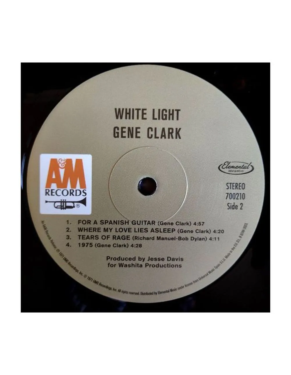 0600753981856, Виниловая пластинка Clark, Gene, White Light - фото 5