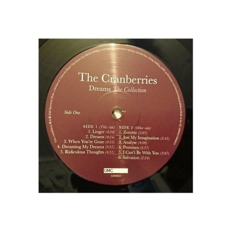 The Cranberries - Dreams: The Collection (0600753898055) виниловая пластинка - фото 4