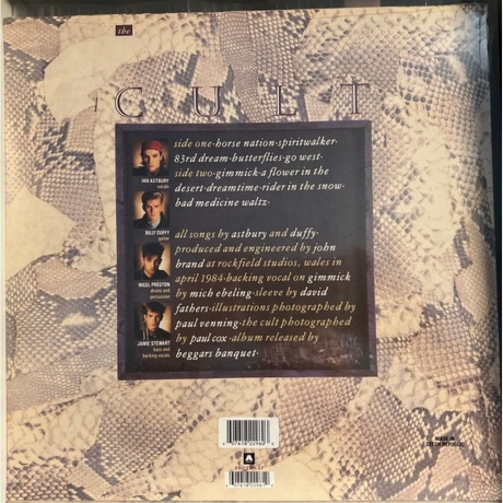 The Cult - Dreamtime (0607618229610) виниловая пластинка - фото 2