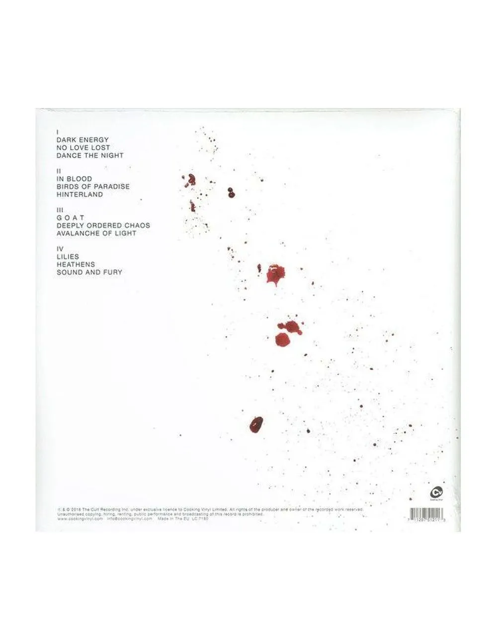 0711297512113, Виниловая пластинка Cult, The, Hidden City - фото 3