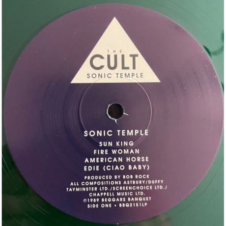 The Cult - Sonic Temple (coloured) (0607618215187) виниловая пластинка - фото 5