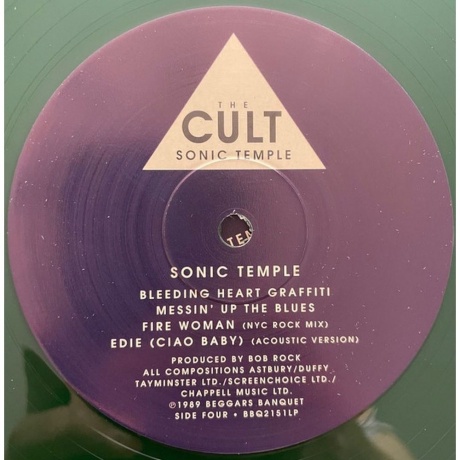 The Cult - Sonic Temple (coloured) (0607618215187) виниловая пластинка - фото 8