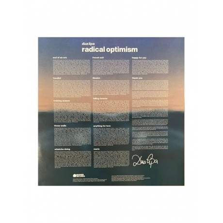 Dua Lipa - Radical Optimism (Red) (5054197960567) виниловая пластинка - фото 3