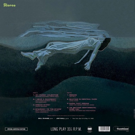 Bill Evans; Jim Hall - Undercurrent (8436563185052) виниловая пластинка - фото 2