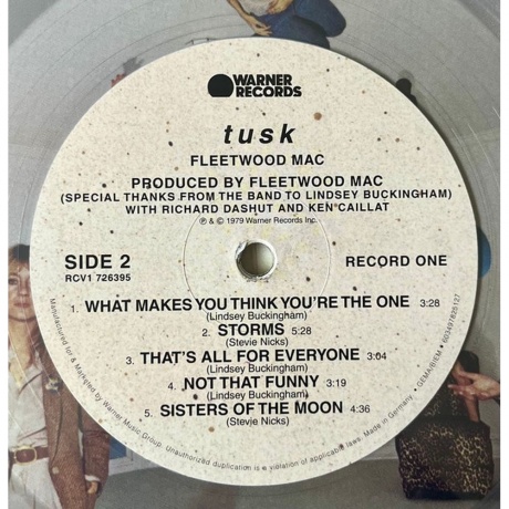 Fleetwood Mac - Tusk (coloured) (0603497825127) виниловая пластинка - фото 3