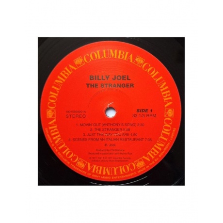 0190759392010, Виниловая пластинка Joel, Billy, The Stranger - фото 6