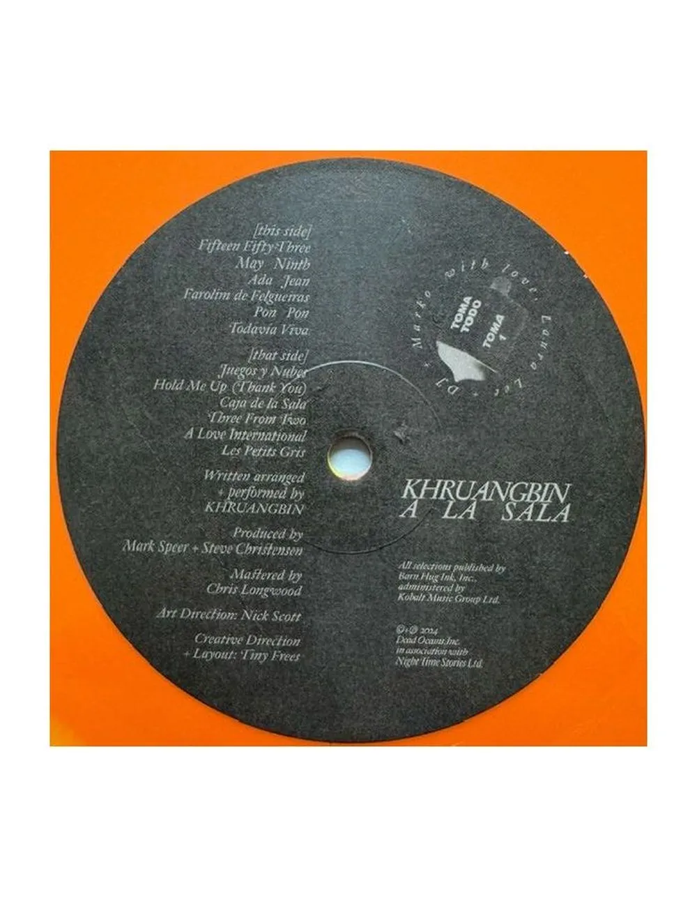 0656605165738, Виниловая пластинка Khruangbin, A La Sala (coloured) - фото 4