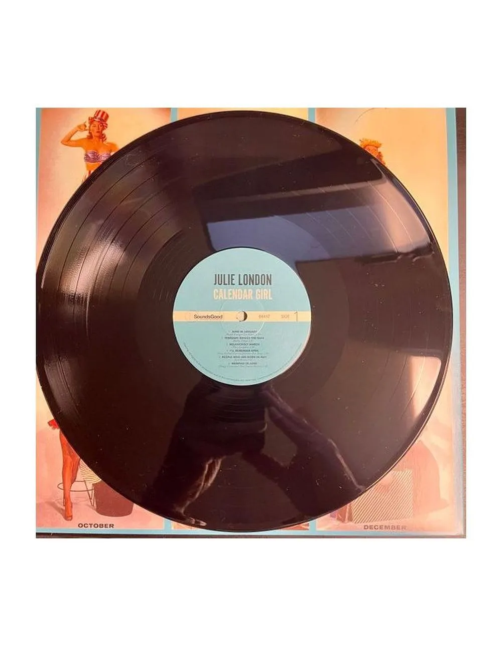 8436563184840, Виниловая пластинка London, Julie, Calendar Girl - фото 3