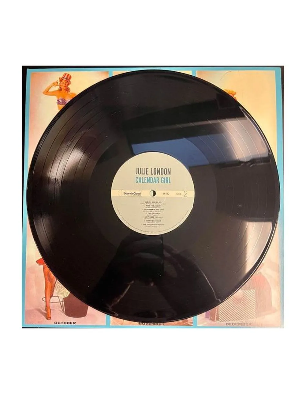 8436563184840, Виниловая пластинка London, Julie, Calendar Girl - фото 4