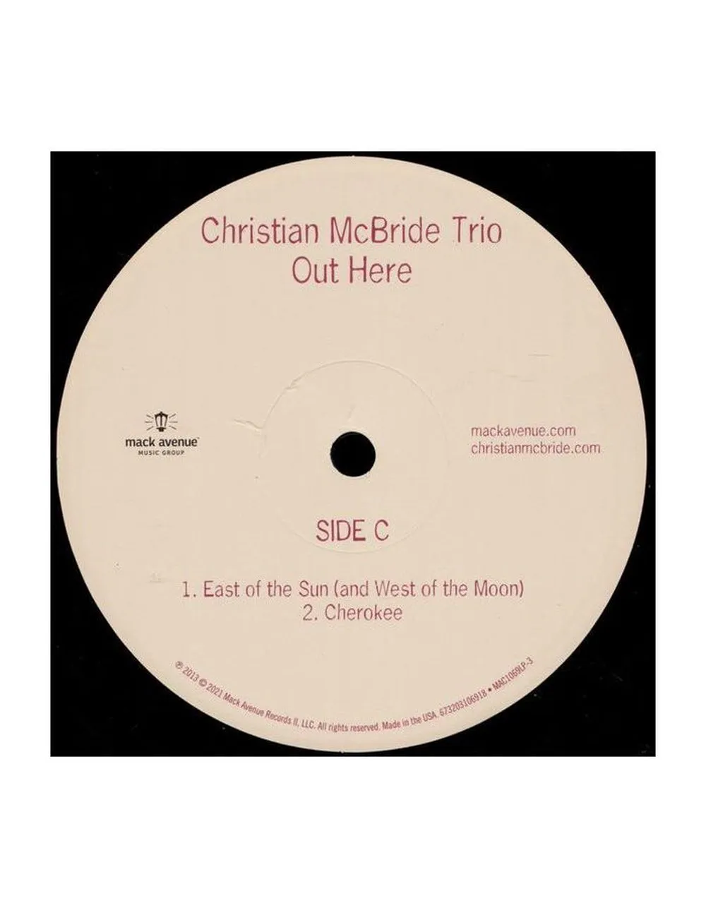 0673203106918, Виниловая пластинка McBride, Christian, Out Here - фото 5