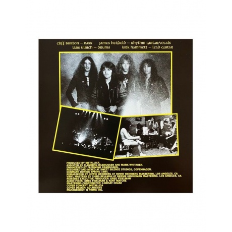 0858978005059, Виниловая пластинка Metallica, Ride The Lightning - фото 5