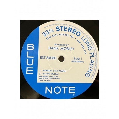 Hank Mobley - Workout (0602458320343) виниловая пластинка - фото 3