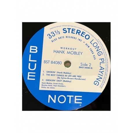 Hank Mobley - Workout (0602458320343) виниловая пластинка - фото 4