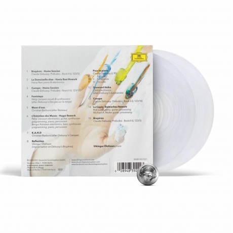 0028948600601, Виниловая пластинка Olafsson, Vikingur, Reflections (coloured) - фото 2