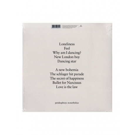 Pet Shop Boys - Nonetheless (coloured) (5054197903571) виниловая пластинка - фото 2