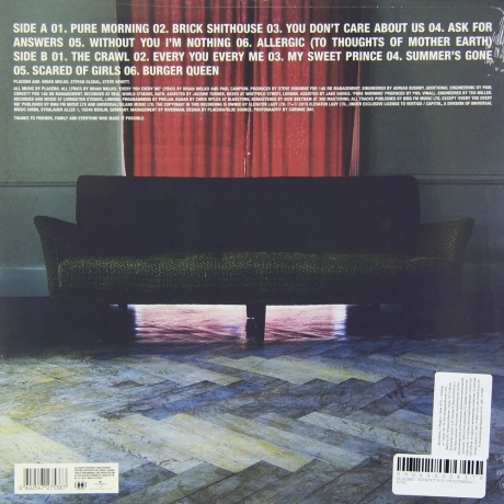 5056167110439, Placebo, Without You I'm Nothing виниловая пластинка - фото 2