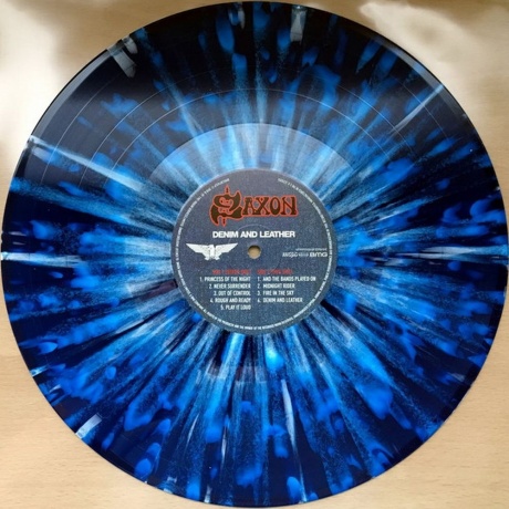 Saxon - Denim And Leather (coloured) (4050538347951) виниловая пластинка - фото 7